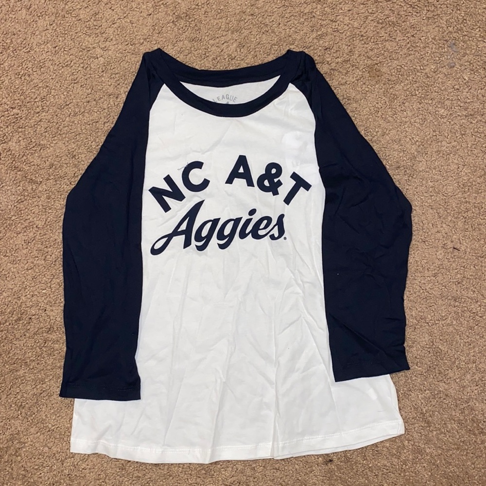 NCAT Baseball Tee